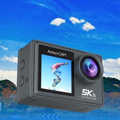 5K 30FPS Dual Screen 170° Weitwinkel 30M Wasserdi4760 WiFi -Shake Action Kamera