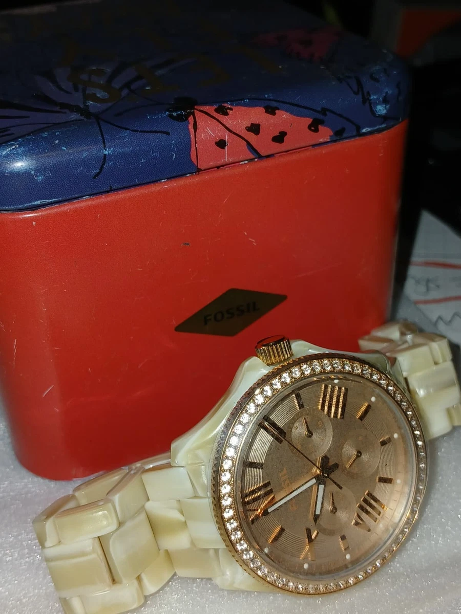 Fossil Stella Resin Case Wristwatches for sale | eBay display picture 2