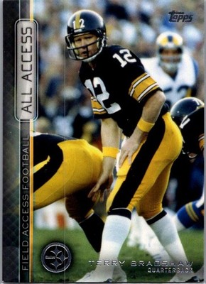 2015 Topps Field Access #AAA-TBR Terry Bradshaw All Access