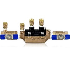 Euluese 34-350 3/4" 350 Double Check Backflow Preventer,Double Check Valve Assem