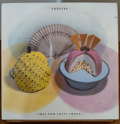 SQUEEZE - COSI FAN TUTTI FRUTTI LP 1985 (A&M RECORDS) SP-5085