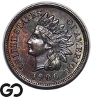 1906 Indian Head Cent Penny MS Attractive Blue Toning Philadelphia