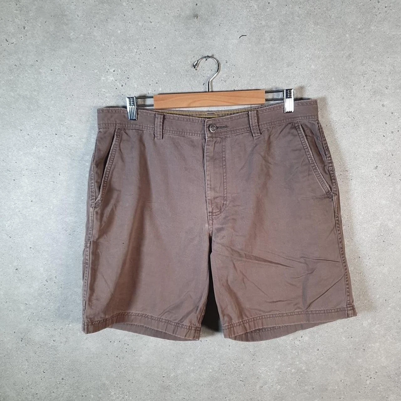 Vintage The North Face TNF Hiking Cargo Shorts Mens W36 Brown