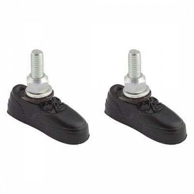 Kool-Stop Vans Brake Pads Pair - Rim-Friendly Rubber Compounds, Stylish Black