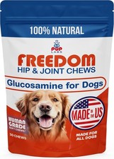 Freedom Joint Chews, Dog Glucosamine Packed with Super Nutrients, 1-Pack
