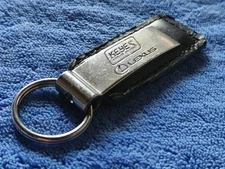 Keys Lexus Black Leather Metal Keychain Car Key Ring