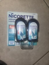 Nicorette Sugar Free Lozenge Ice Mint Flavor 4mg 80 Lozenges Exp 05/2028