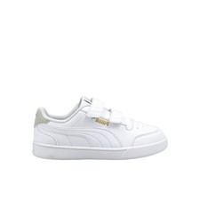 PUMA Shuffle Slip On Youth Girls White Sneakers Casual Shoes 37568901