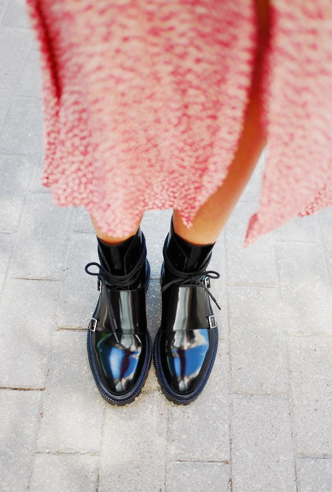 Bota de combate Inch2 hecha a mano en Italia 39 Foto 4 de 4