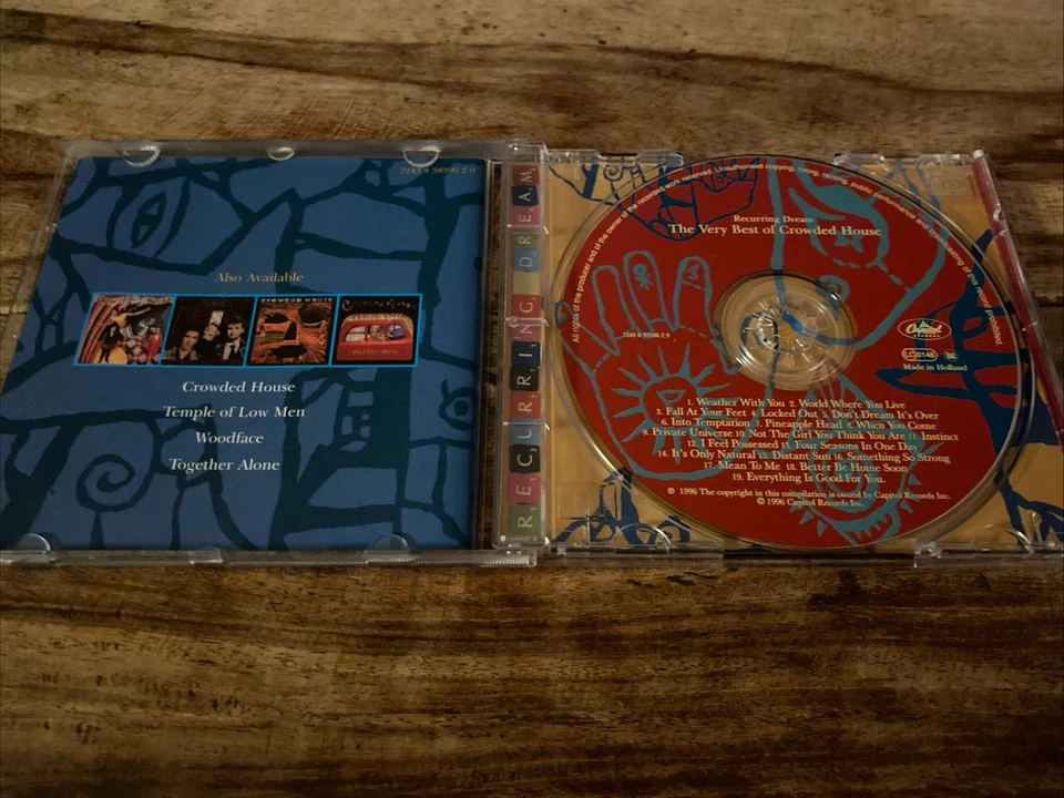Crowded House - Recurring Dream: The Very Best Of Crowded House   (CD, 1996) - Bild 3 von 4