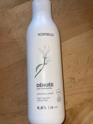 Montibello Denuee Activator Cream  6,6% | 22 vol  Odour-free 33.8oz/1000ml NEW