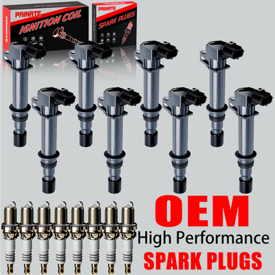 #ad 8X Brand OEM Ignition Coil amp; Iridium Spark Plug For Dodge Dakota Jeep 4.7L UF270 $55.06