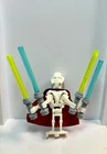 LEGO Star Wars General Grievous sw0134 Minifigure 7255 Original Cape & Sabers
