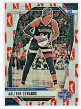 Aaliyah Edwards 2024 Panini Prizm WNBA #142 WNBA Logo Prizm Dick's Rookie