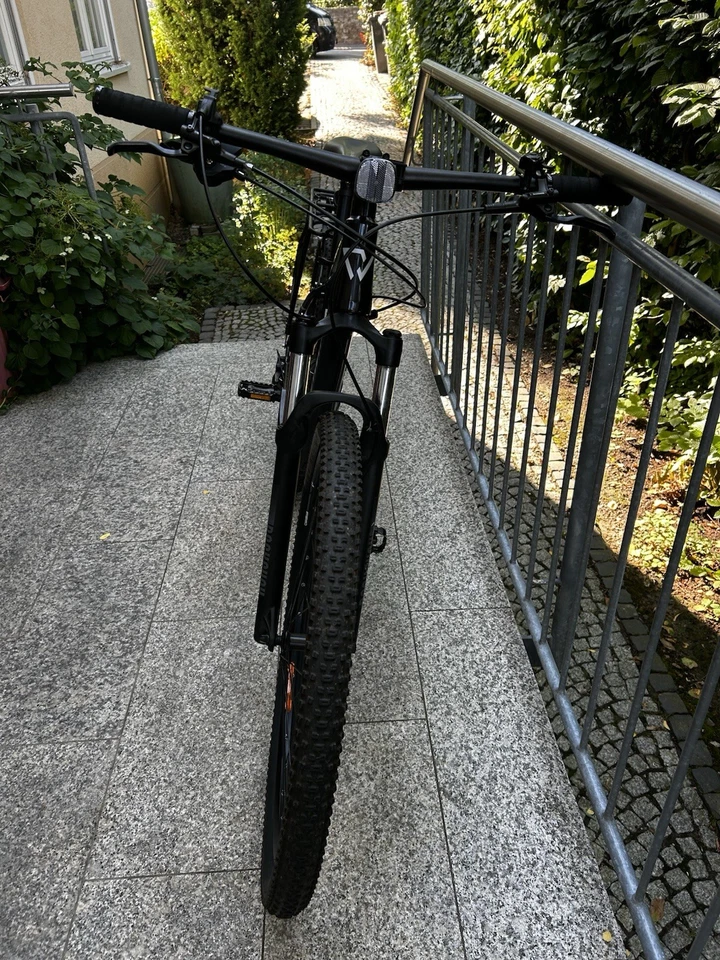 Mountainbike CONWAY MTB Hardtail "MS 8.9", Schwarz metallic / silber matt - Bild 2 von 4