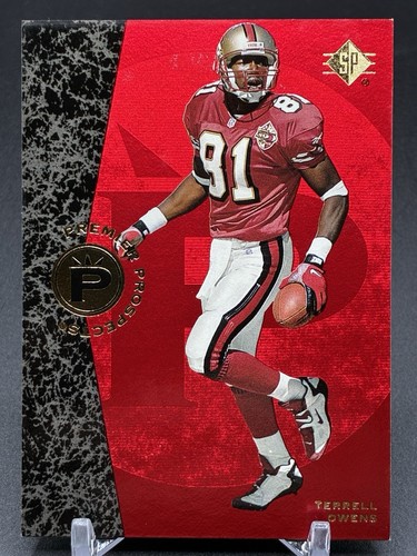Terrell Owens #7 card from 1996 SP
