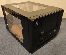 Rare Apevia X-QPack BK/420 Aplus Blockbuster BAW Vintage uATX MicroATX HTPC Case