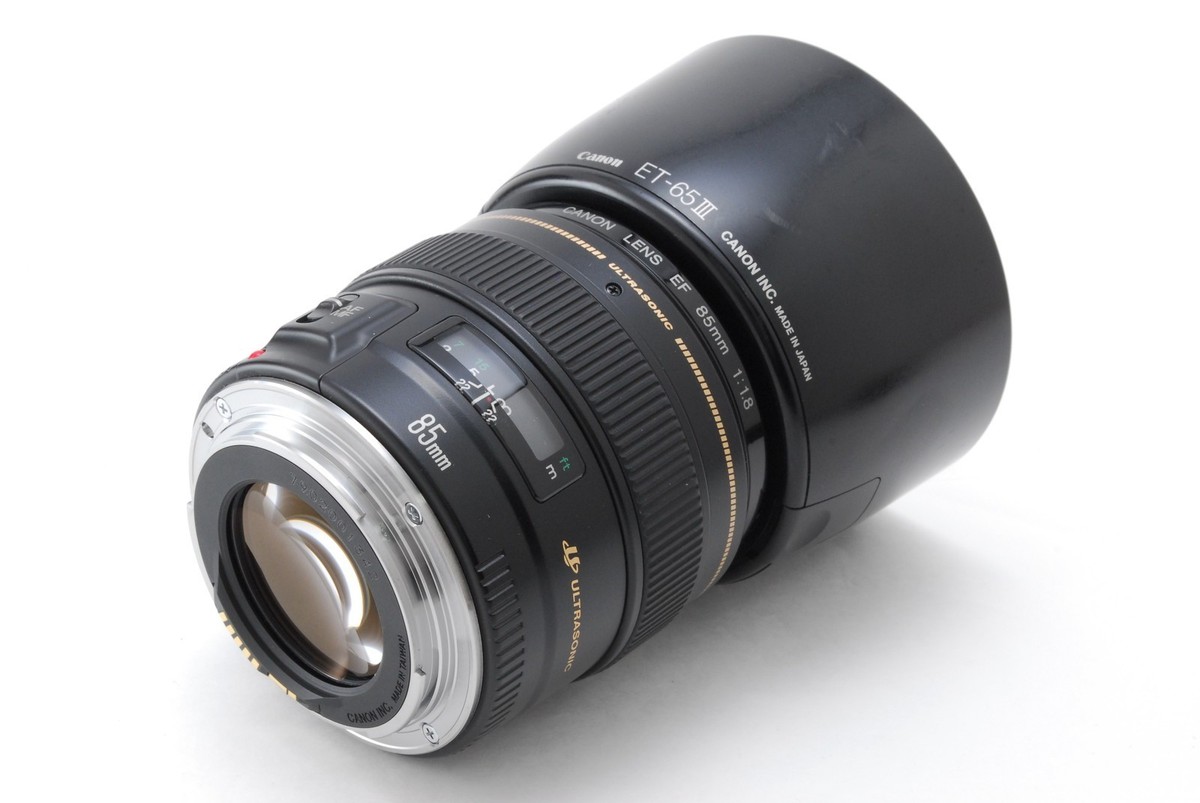 Mint w/Hood] Canon EF 85mm F/1.8 USM Lens from Japan #1880 | eBay