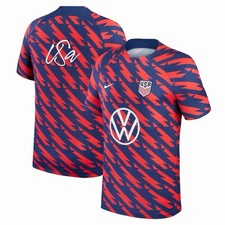 USMNT Nike 2023/24 Academy Pro Pre-Match Top - Navy Size Small