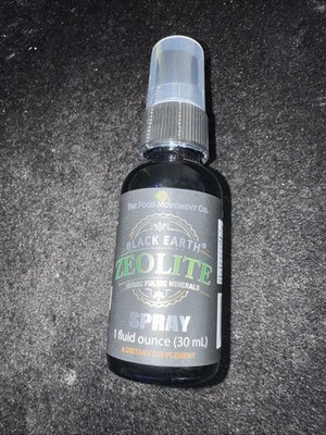''Black Earth Zeolite Spray 1oz - Gut Health, Immune & Digestion Support ''