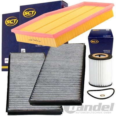 FILTERSET INSPEKTIONSPAKET passend für BMW 5er E60 E61 520 525 530 i 170-231 PS