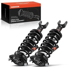 A-Premium Rear Pair 2 Complete Strut  Coil Spring Assembly Compatible with...