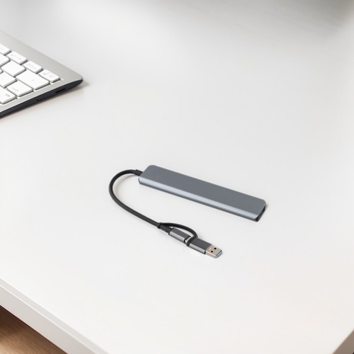 USB3 0 USB C Hub Docking Station 7 Ports TF Card Reader Fast Charge - Zdjęcie 9 z 30