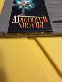 Dragon Warrior 4 Nintendo NES Authentic Please Read!!!