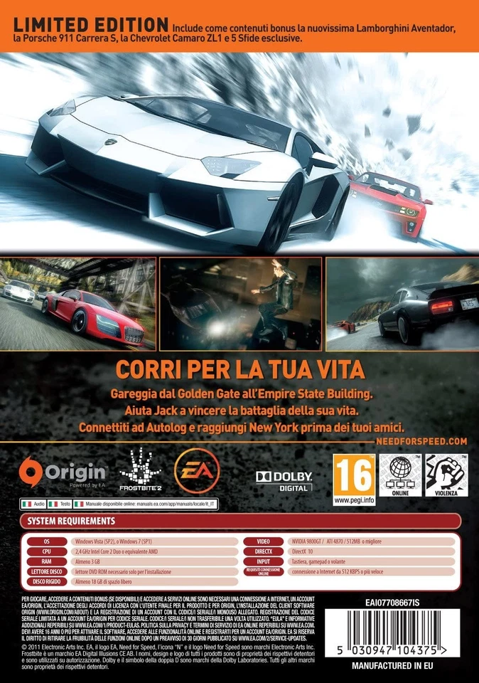 PC Game-Need For Speed: The Run Swpc680 Game NEW - Image 2 of 2