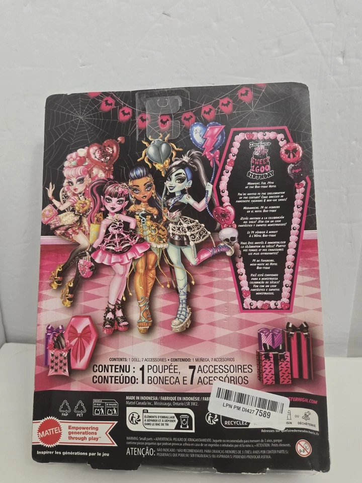 Mattel Monster High Scary Sweet Birthday CLEO DeNILE Fashion Doll 2025 READ - Image 2 of 4