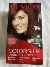 NEW IN BOX REVLON ColorSilk Permanent Hair Color, Long-Lasting Ammonia Free