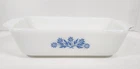 Vintage Anchor Hocking Fire King 1 Quart Loaf Baking Dish Cornflower Blue 441