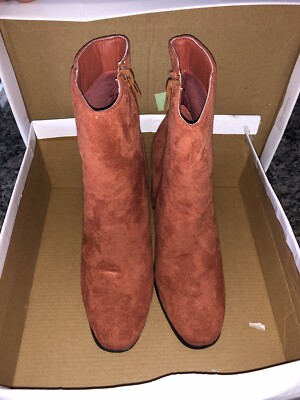 shoe republic la clara terracotta boots Size 6