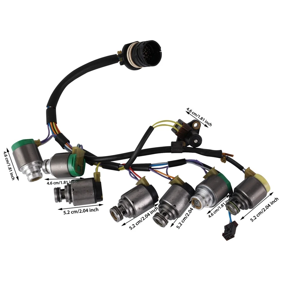 5HP19 Transmission Solenoids Kit with Internal Harness for BMW 325i 2.5L 3.0L - Image 2 of 4