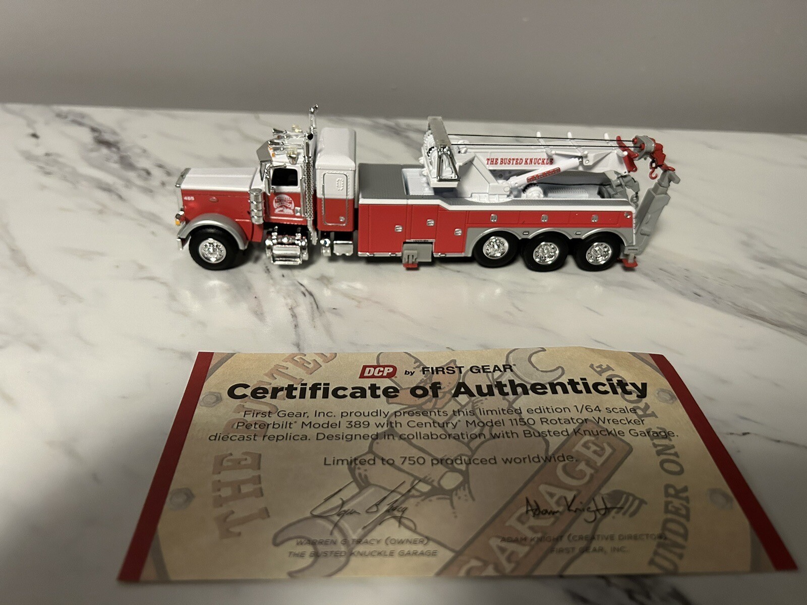 Peterbilt 389 Rotator Tow Truck 1/64 Scale 
