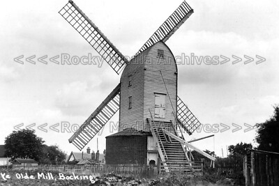 hzz-75 Die alte Windmühle, Bocking, Essex. Foto