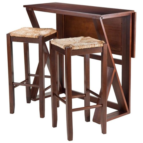 Étagère à Vin - CIKONIELF - Pliable En Bois Massif - Design Contemporain - 10 Bouteilles