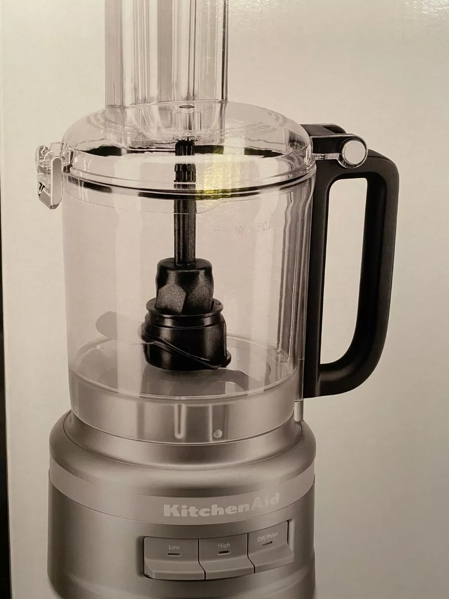 KitchenAid 9 Cup Food Processor Plus - Contour Silver