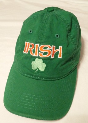 IRISH GREEN HAT Clover Leaf Baseball 