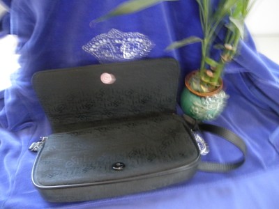 Ladies handbag by GianFranco FERRE Black Formal.