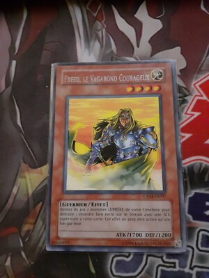 Freed le Vagabond Courageux CP04 fr007 Rare VF misscut