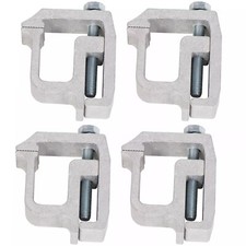 Truck Cap Camper Shell Topper Canopy Mounting Clamps Aluminum For Toyota Tundra
