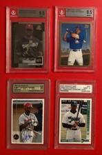 Lot of 4 Corey Patterson Graded Rookie Cards RC CHICAGO CUBS #1 Prospect PSA BGS