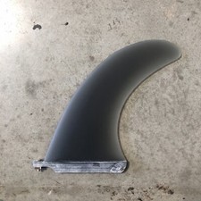 9" Fiberglass Center Fin  Longboard Fin  Single Fin Surfboard  Dolphin Fin