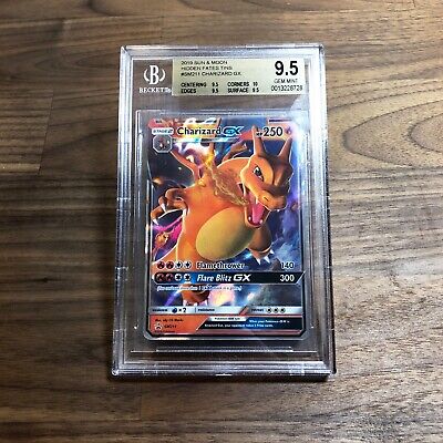 2019 Pokemon Hidden Fates Charizard GX Sm211 BGS 9.5 Gem 2019 Pokemon Hidden Fates Charizard GX Sm211 BGS 9.5 Gem