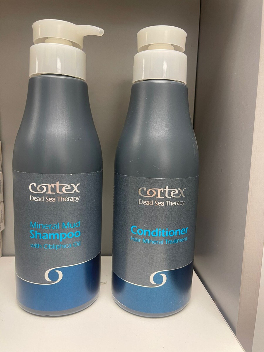 Cortex Dead Sea Therapy Mineral Mud Shampoo & Conditioner Set
