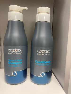 Cortex Dead Sea Therapy Mineral Mud Shampoo & Conditioner Set