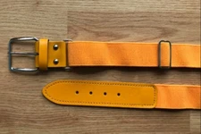 Teamwork Adjustable Baseball Softball Belt Adult Gold Color NEW