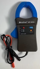 AC/DC Current Clamp Probe Tester 600A, HOLDPEAK HP-605A Handheld Digital