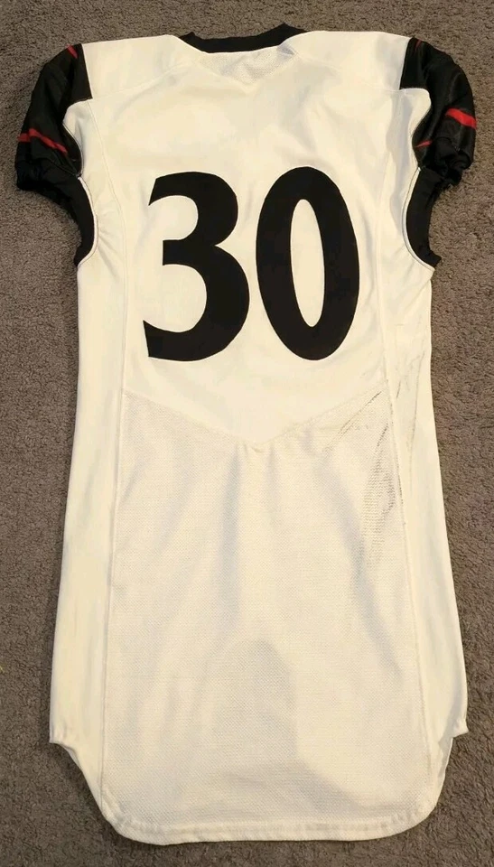 2016 Under Amrour Cincinnati Bearcats Team Issued White Football Jersey #30 - Image 2 of 4